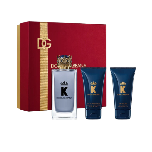 Dolce & Gabbana Pour Homme Gift Set (EDT 100ml + Shower Gel 50ml + After Shave Balm 50ml)