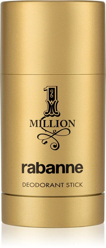2 X PACO RABANNE 1 MILLION - 75ML DEODORANT STICK FOR MEN BRAND NEW  (PACK OF 2)